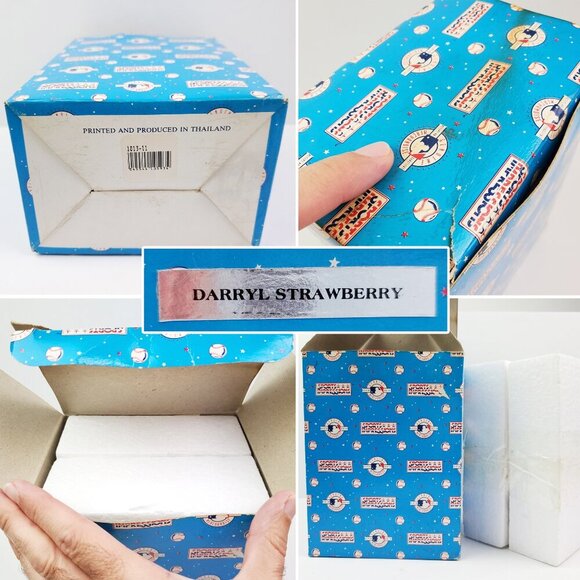 L.A. Dodgers Vintage Figure Darryl Strawberry Sports Impressions 1992 in Box - Picture 7 of 11